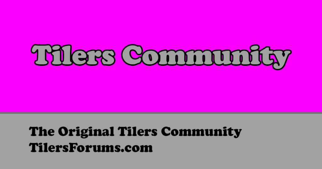 Tilers Community Pink